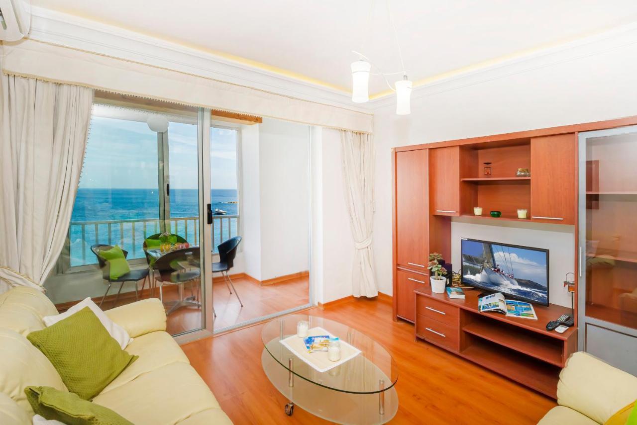 Spinola Bay Top Floor Seafront 3 Bedroom Apartment With Panoramic Sea Views - By Getawaysmalta Saint Julian's Eksteriør billede