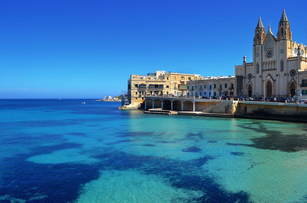 Spinola Bay Top Floor Seafront 3 Bedroom Apartment With Panoramic Sea Views - By Getawaysmalta Saint Julian's Eksteriør billede